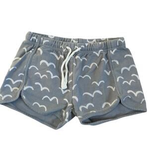 Rylee + Cru The Seaside Collection Sea Gull Printed Shorts 2-3Y